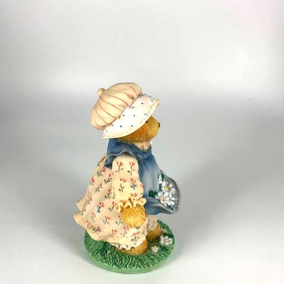 Cherished Teddies Gail Catching The First Blooms of Friendship 1994 Collectible - Picture 2 of 5